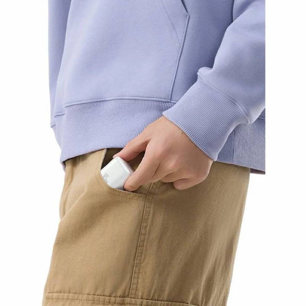 Фото - Мережевий зарядний пристрій Baseus PicoGo GaN Fast Charger 1C 45W EU Moon White (P10176800213-00)