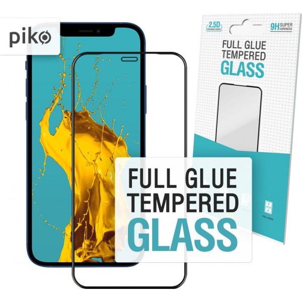 Фото - Защитное стекло для смартфона Piko Full Glue 0.3 mm 2.5D for Apple iPhone 12 Black (1283126506444)