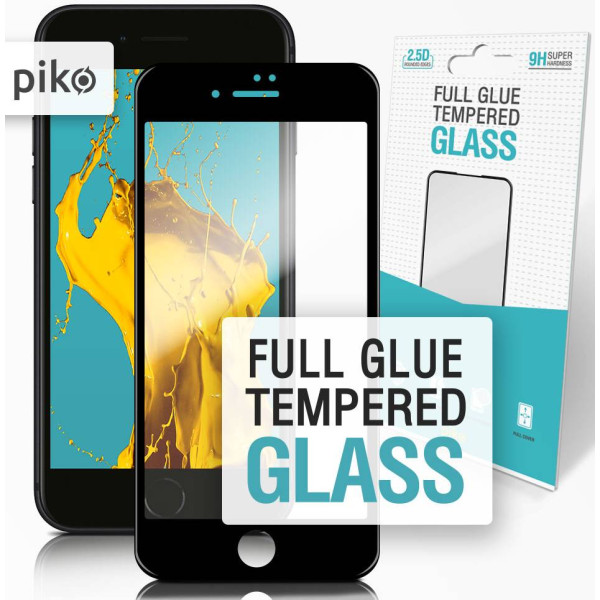 Фото - Захисне скло для смартфону Piko 9H for Apple iPhone 8+ / iPhone 7+ Black (1283126492983)