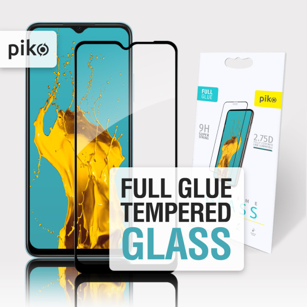 Фото - Защитное стекло для смартфона Piko 9H for Oppo A17k /A15 / A16 / A17 / A18 / A38 4G / A55 5G / A57 / A58 5G / A77 Black (1283126593666)