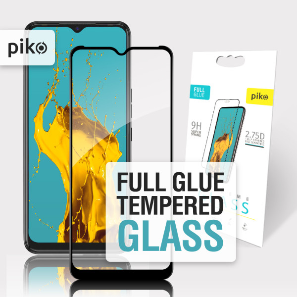 Фото - Захисне скло для смартфону Piko 9H for Tecno Spark 7 Black (1283126515217)