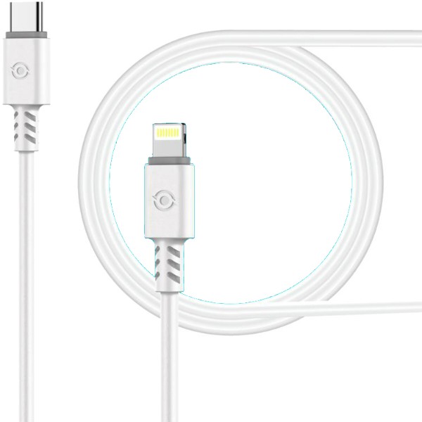 Фото - Кабель Piko CB-TT11 USB Type-C-Lightning 1.2m White (1283126504037)