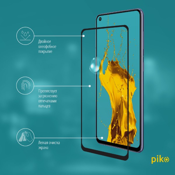 Фото - Захисне скло для смартфону Piko Full Glue for Xiaomi Redmi Note 9T (1283126510373)