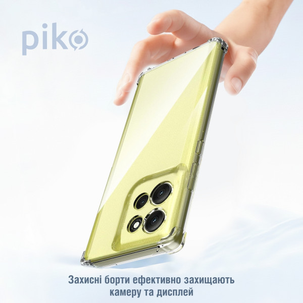 Фото - Чохол для смартфону Piko TPU Shockproof for Motorola Moto G86 Power Light (1283126632969)