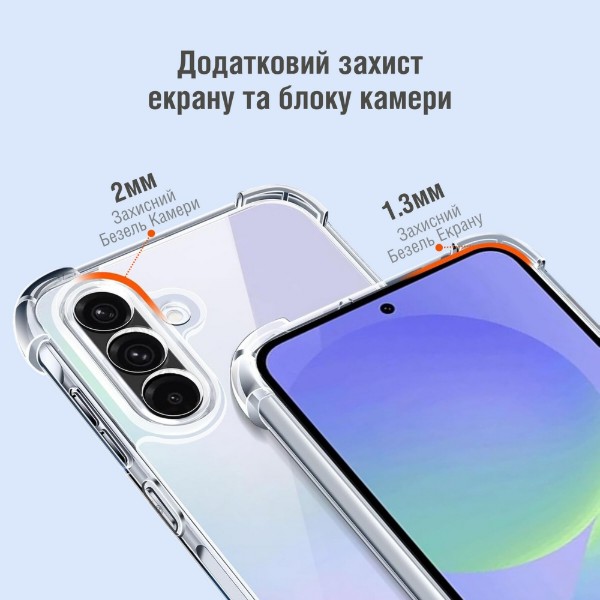 Фото - Чехол для смартфона Piko TPU Shockproof for Samsung Galaxy A17 Light (1283126632976)