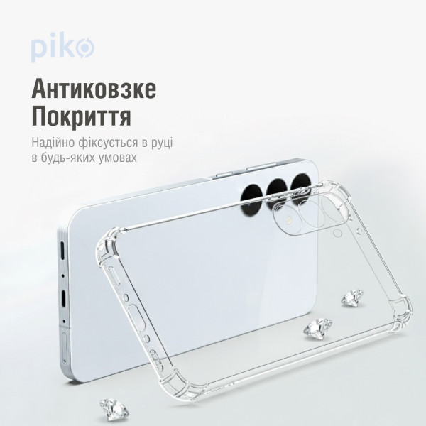 Фото - Чохол для смартфону Piko TPU Shockproof for Samsung Galaxy S25 FE Light (1283126633003)