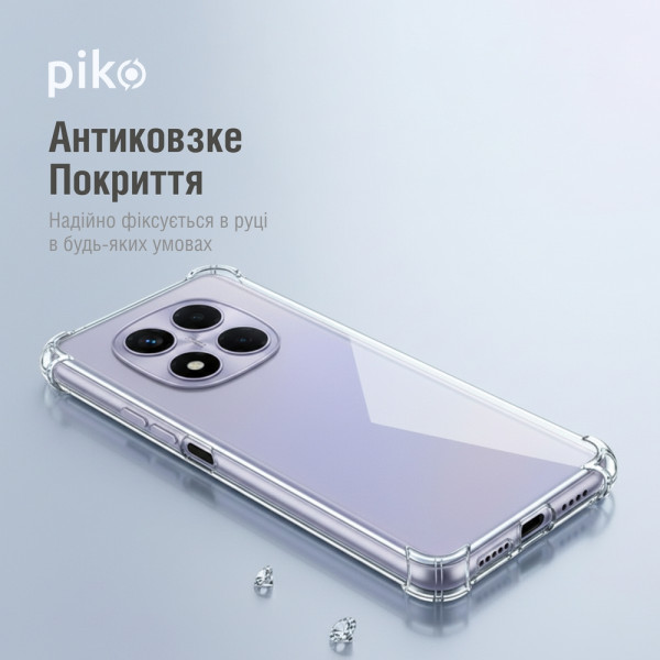 Фото - Чохол для смартфону Piko TPU Shockproof for Xiaomi Redmi Note 15 Transparent (1283126633065)