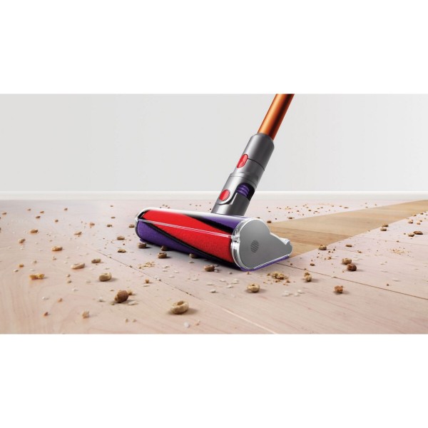 Фото - Пилосос ручний для дому Dyson SV58-A V10 Fluffy Никель/Металл/Медь (494869-01)