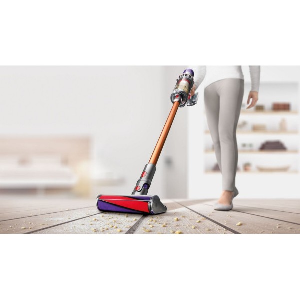 Фото - Пилосос ручний для дому Dyson SV58-A V10 Fluffy Никель/Металл/Медь (494869-01)