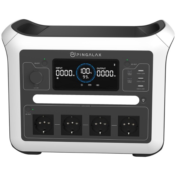 Фото - Зарядна станція універсальна PINGALAX 1000-2 (1650W, 1024Wh)