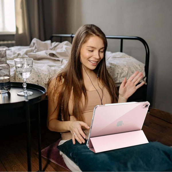 Фото - Чохол для планшета BeCover Soft Edge з кріпленням Apple Pencil for Apple iPad Air (4/5) 2020/2022 10.9'' Pink (711125)
