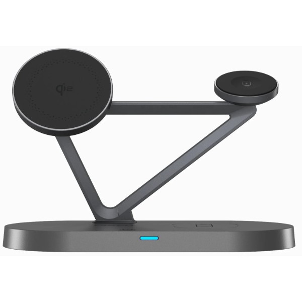 Фото - Беспроводное зарядное устройство Pisen 3-in-1 Wireless Charging Stand Black (TP-C24)