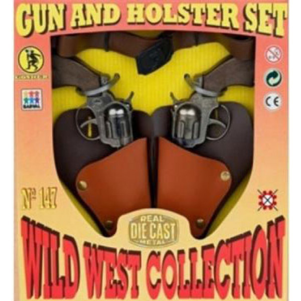 Фото - Пистолет на пистонах Gonher Набор c 2 револьверами (147/0)