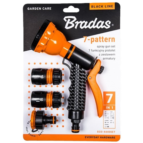 Фото - Насадка для поливу BRADAS 7 функцій (ECO-4440SET) Фото - Насадка для поливу BRADAS 7 функцій (ECO-4440SET)