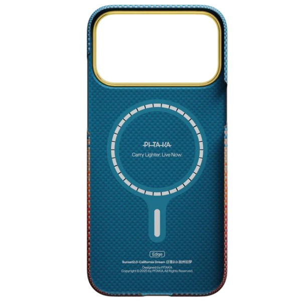 Фото - Чохол для смартфону Pitaka Edge Ultra-Slim Case California Dream-01 for iPhone 17 Pro Max (SCD1701PM)