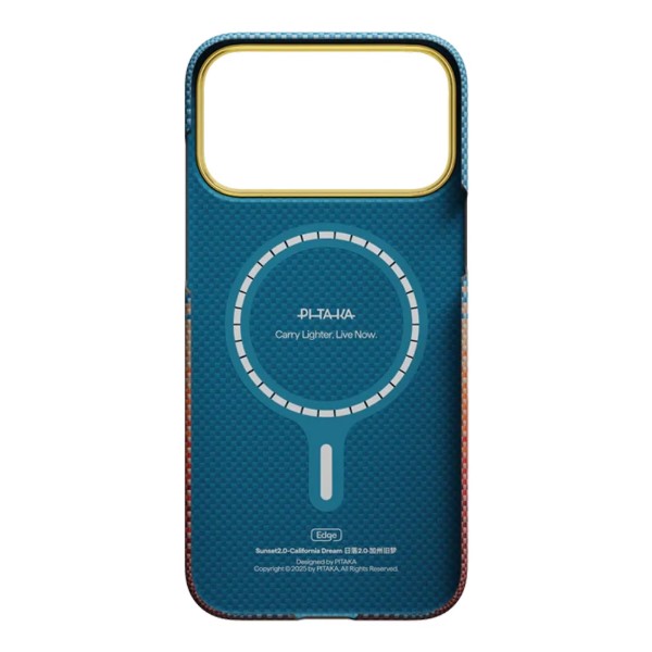Фото - Чехол для смартфона Pitaka Edge Ultra-Slim Case California Dream-02 for iPhone 17 Pro (SCD1702P)