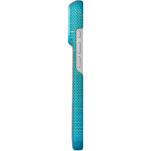 Фото - Чохол для смартфону Pitaka Edge Ultra-Slim Case Glints of Gold Lucid Blue for iPhone 18 Pro/17 Pro (KI1812P)