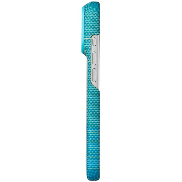 Фото - Чохол для смартфона Pitaka Edge Ultra-Slim Case Glints of Gold Lucid Blue for iPhone 18 Pro Max/17 Pro Max (KI1812PM)