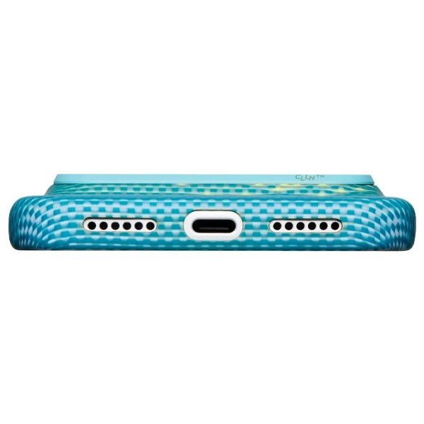Фото - Чохол для смартфона Pitaka Edge Ultra-Slim Case Glints of Gold Lucid Blue for iPhone 18 Pro Max/17 Pro Max (KI1812PM)