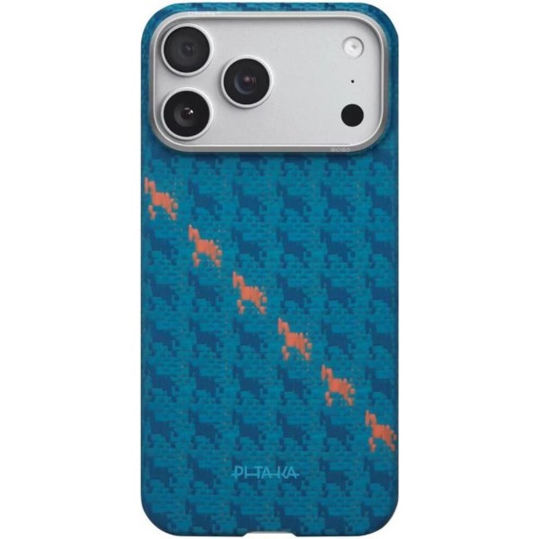 Фото - Чехол для смартфона Pitaka Edge Ultra-Slim Case Happiness Rides Indigo for iPhone 17 Pro Max (HR1702PM)