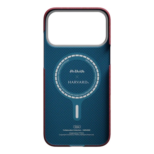 Фото - Чохол для смартфону Pitaka Edge Ultra-Slim Case Harvard Crimson for iPhone 17 Pro (PH1701P)