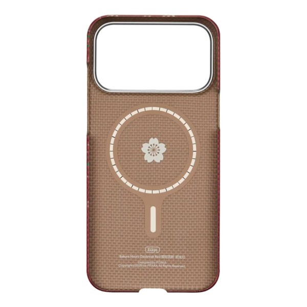 Фото - Чохол для смартфону Pitaka Edge Ultra-Slim Case Sakura Hours Daybreak Red for iPhone 17 Pro (SH1701PD)