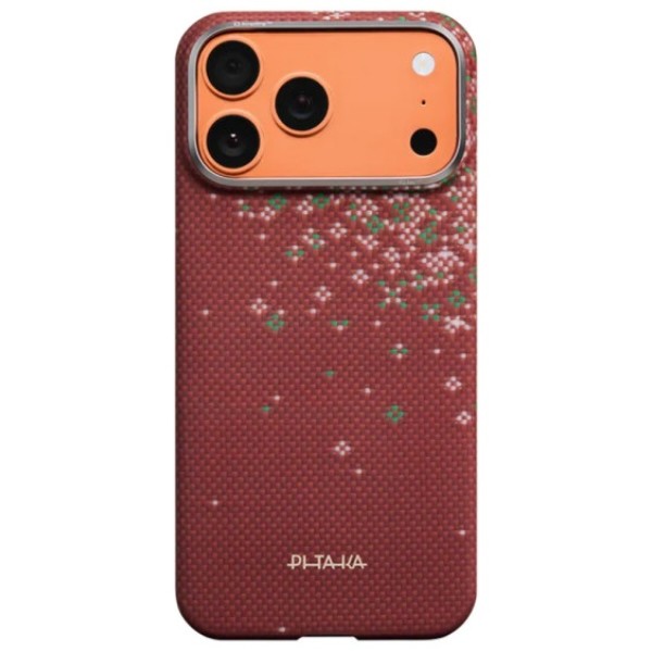 Фото - Чохол для смартфону Pitaka Edge Ultra-Slim Case Sakura Hours Daybreak Red for iPhone 17 Pro (SH1701PD)