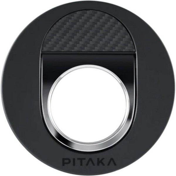 Фото - Держатель-кольцо Pitaka MagEZ Grip 3 MagSafe Silver (0749355416943)