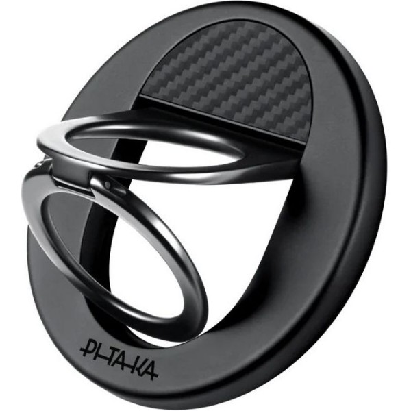 Фото - Держатель-кольцо Pitaka MagEZ Grip 3 MagSafe Silver (0749355416943)