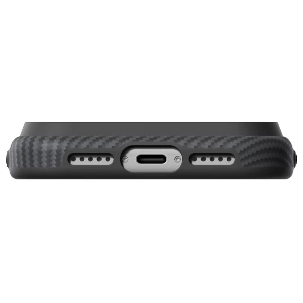 Фото - Чохол для смартфону Pitaka Summa Supreme Craft Case Twill Black/Grey for iPhone 18 Pro/17 Pro (KI1801SP)