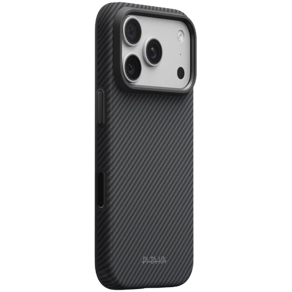 Фото - Чохол для смартфона Pitaka Summa Supreme Craft Case Twill Black/Grey for iPhone 18 Pro Max/17 Pro Max (KI1801SPM)