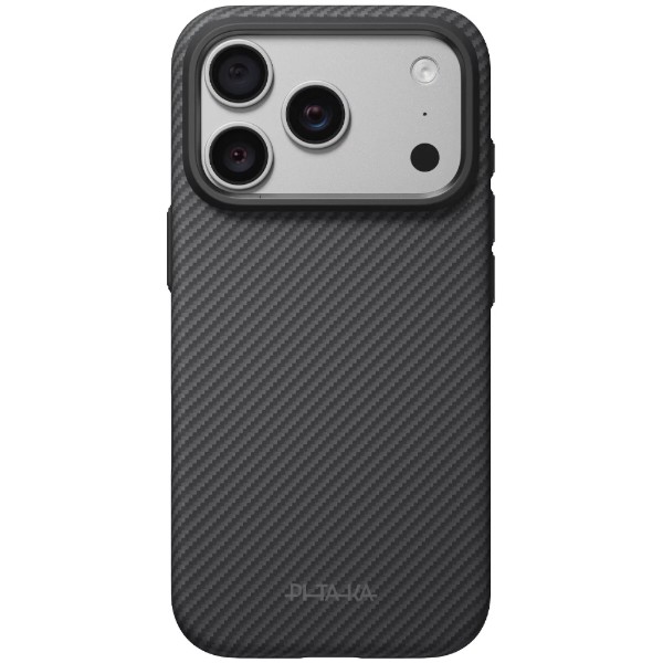 Фото - Чохол для смартфона Pitaka Summa Supreme Craft Case Twill Black/Grey for iPhone 18 Pro Max/17 Pro Max (KI1801SPM)
