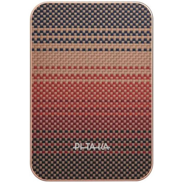 Фото - Батарея мобильная Pitaka Aramid Fiber Magnetic Qi2 10 000mAh Sunset (PBQ2502)