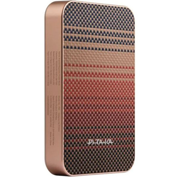 Фото - Батарея мобильная Pitaka Aramid Fiber Magnetic Qi2 10 000mAh Sunset (PBQ2502)