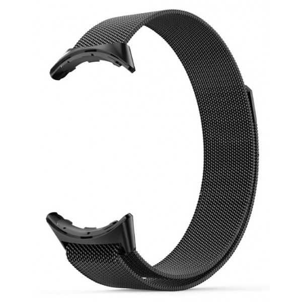 Фото - Ремінець для смарт-годинника Armorstandart Milanese Magnetic Band for Google Pixel Watch / Watch 2 / Watch 3 41 mm Black (ARM75445)