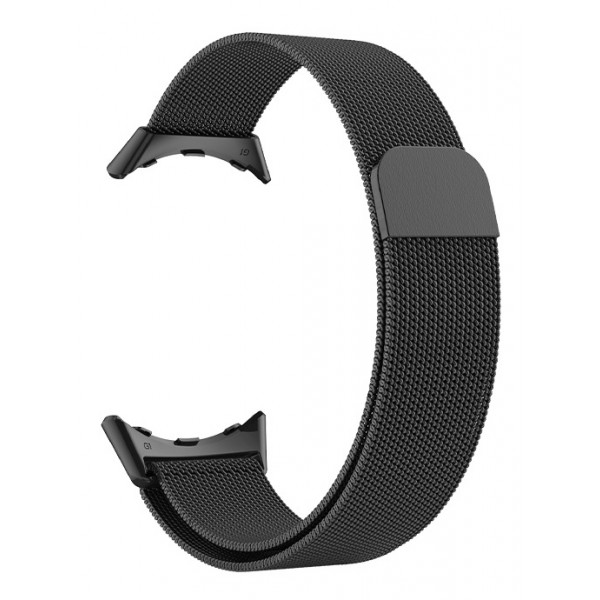 Фото - Ремінець для смарт-годинника Armorstandart Milanese Magnetic Band for Google Pixel Watch / Watch 2 / Watch 3 41 mm Black (ARM75445)