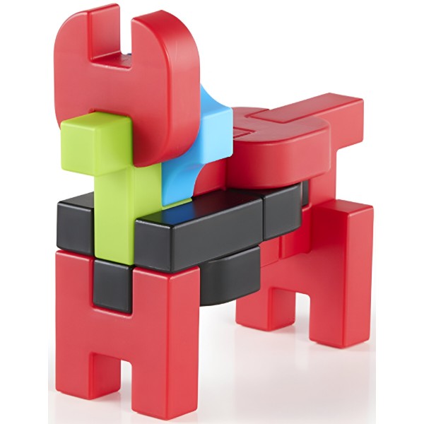 Фото - Пластиковый конструктор Guidecraft IO Blocks Дорожный набор с дополненной 3d реальностью, 59 деталей (G9604)