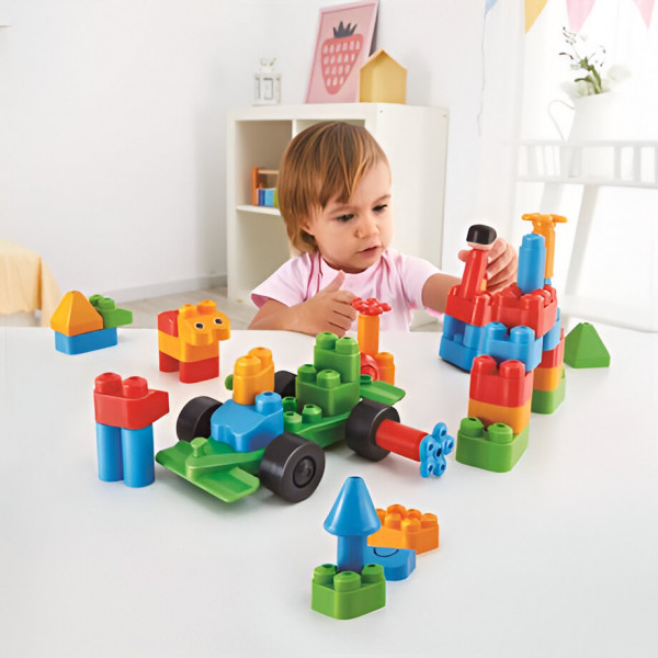 Фото - Пластиковый конструктор PolyM Город 50 деталей (760007)