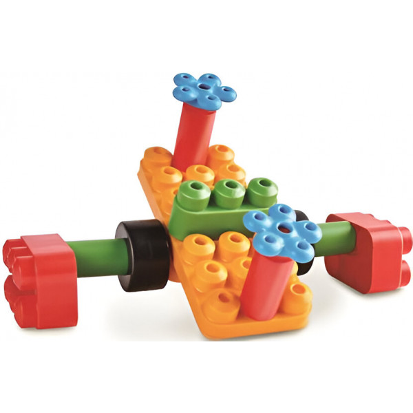 Фото - Пластиковий конструктор PolyM Ігровий майданчик 110 деталей (760011)