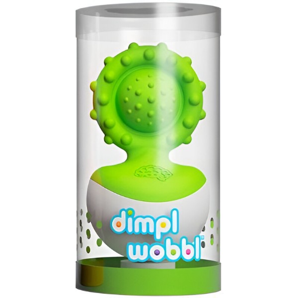 Фото - Прорезыватель Fat Brain Toys dimpl wobl зеленый (F2173ML)