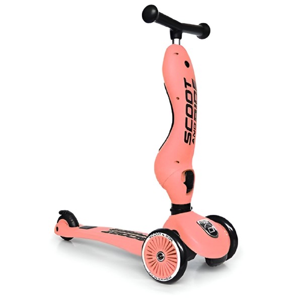 Фото - Трёхколёсный самокат Scoot&Ride Highwaykick-1 (SR-160629-PEACH)