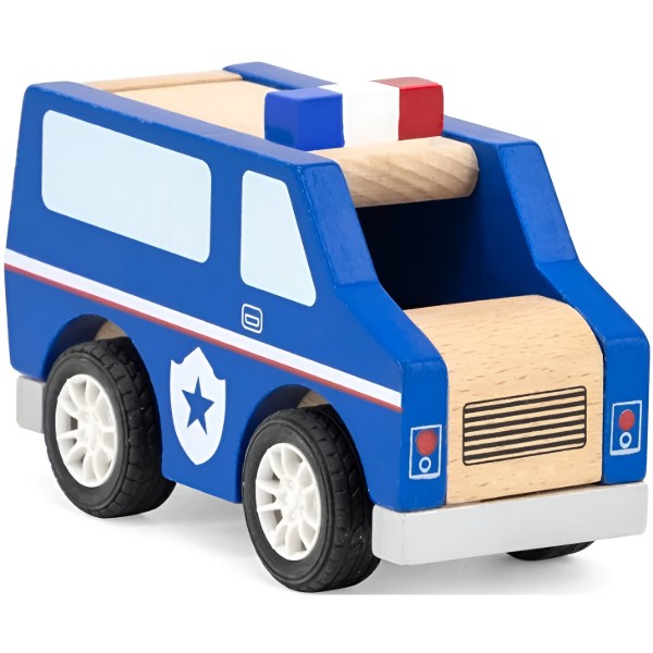 Фото - Базовий ігровий транспорт для малюка Viga Toys Поліцейська (44513)