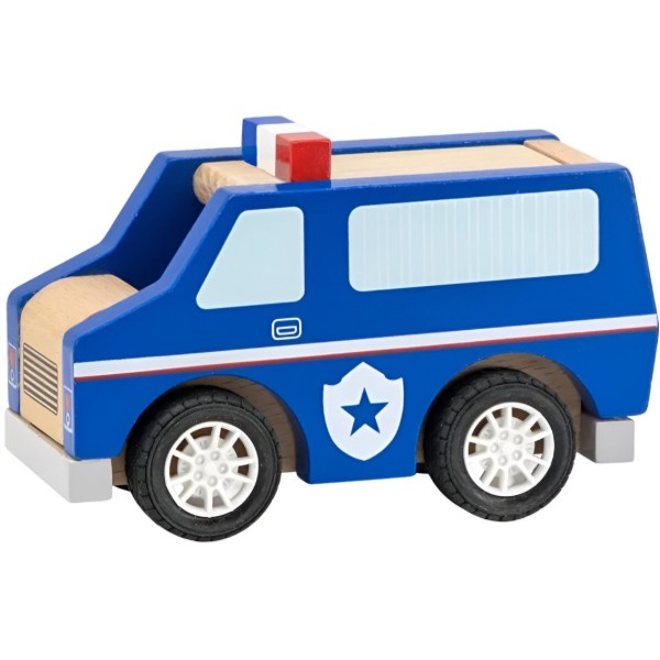 Фото - Базовий ігровий транспорт для малюка Viga Toys Поліцейська (44513)