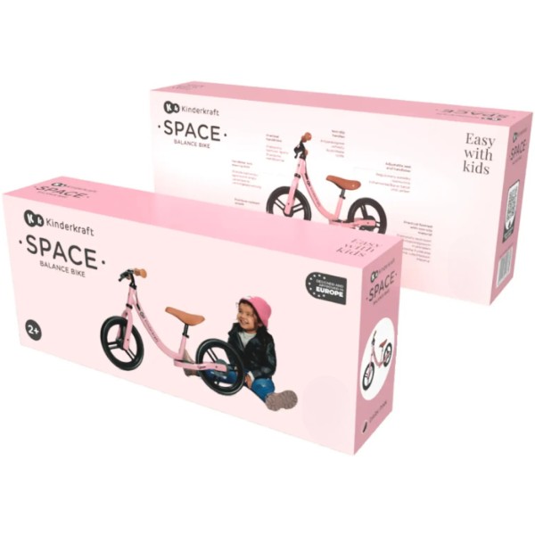 Фото - Беговел Kinderkraft Space Dark Pink (KRSPAC23PNK0000)