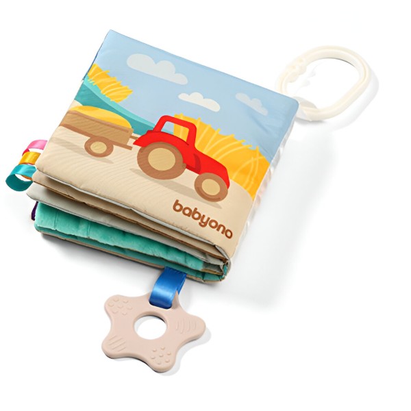Фото - Книжка-игрушка BabyOno На ферме (1512)