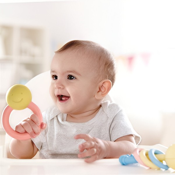 Фото - Прорезыватель Hape Веселое колечко (E0025)