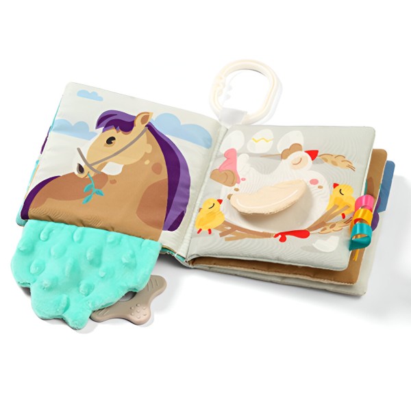 Фото - Книжка-игрушка BabyOno На ферме (1512)