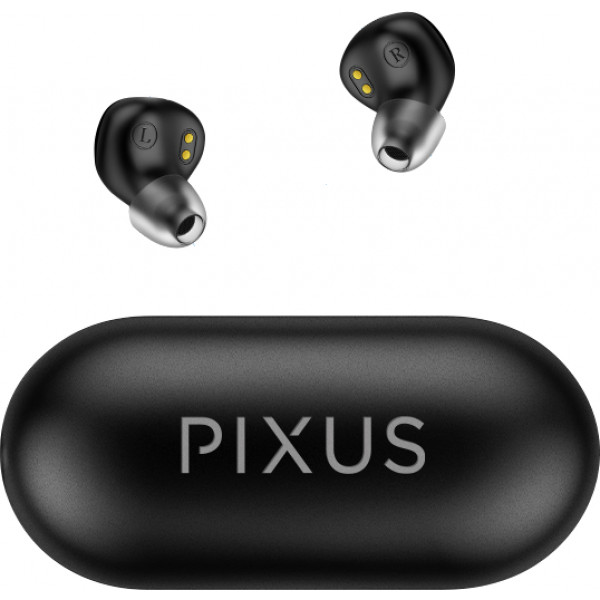Фото - Наушники вкладыши беспроводные TWS Pixus Storm Black