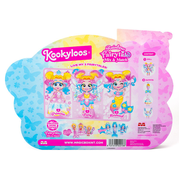 Фото - Кукольный набор KOOKYLOOS Fairytale - РЕЙНБОУ (PKLSP106IN210)
