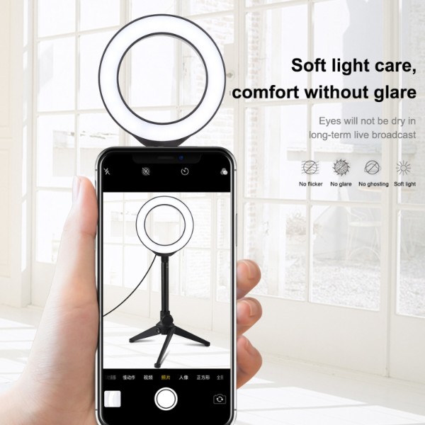 Фото - Набор для блогера Puluz USB LED Lamp PKT3084B 4.7" + настольное крепление